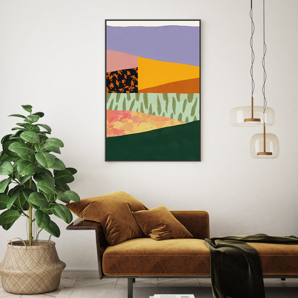 Collage abstract minimalism, Style A