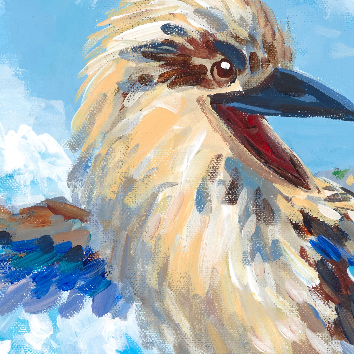 Surfing Kookaburra