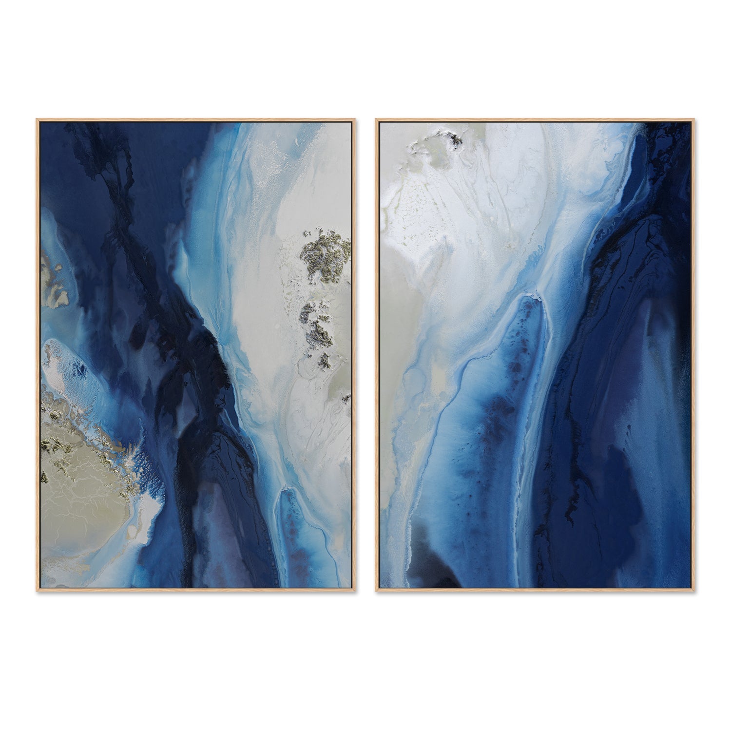 Marine Majesty, Style A & B, Set of 2, By Petra Meikle