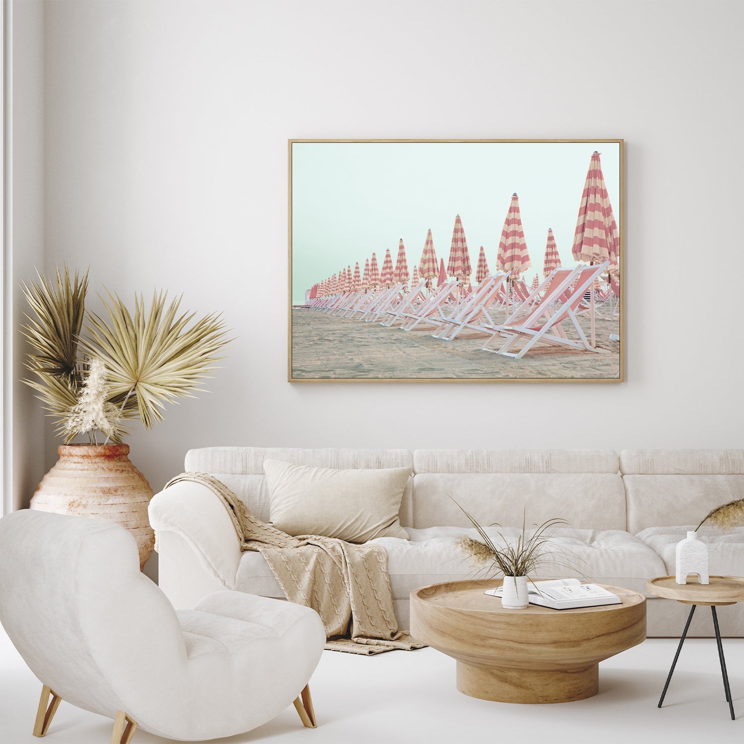 Pink Umbrellas , By Aledanda