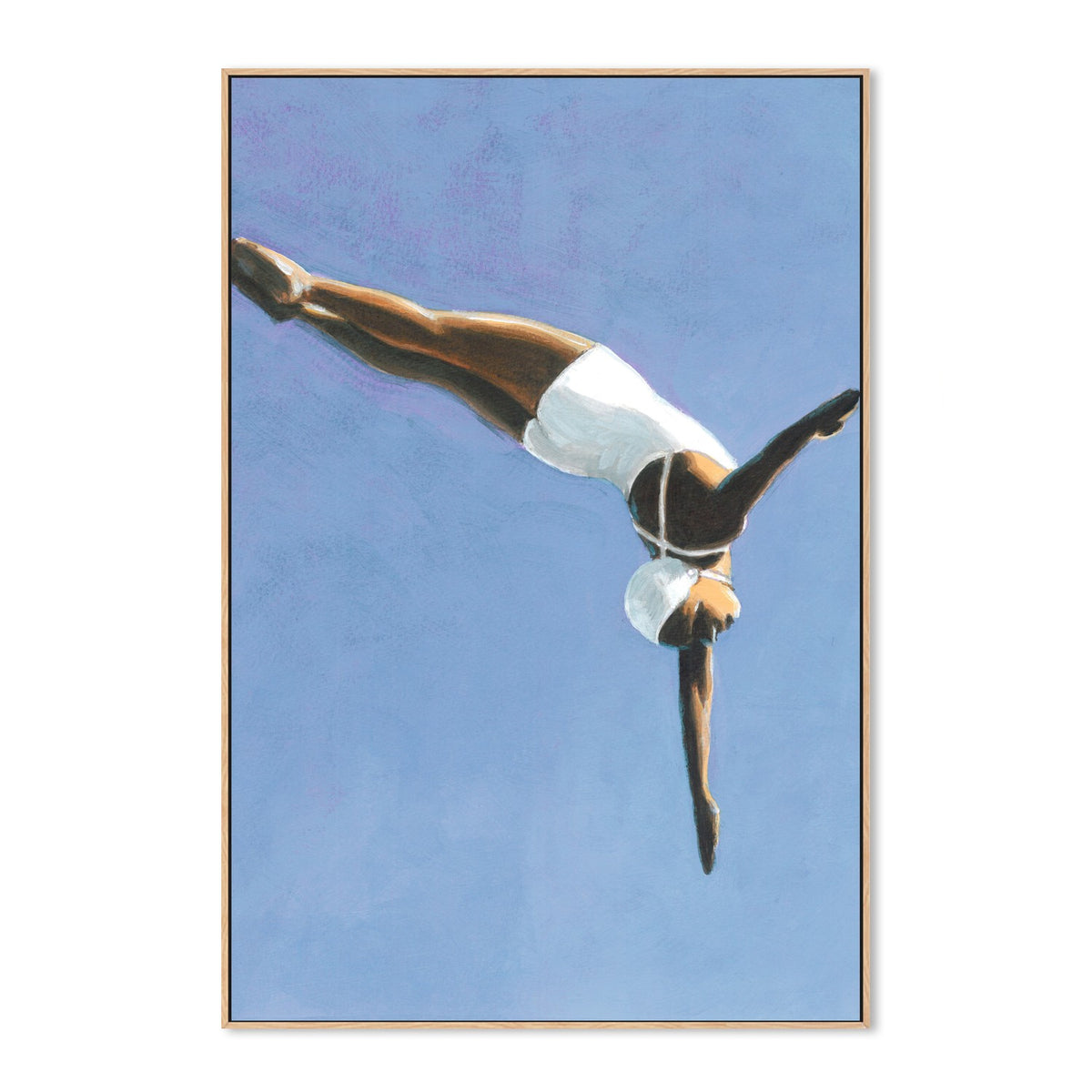 Diver in White
