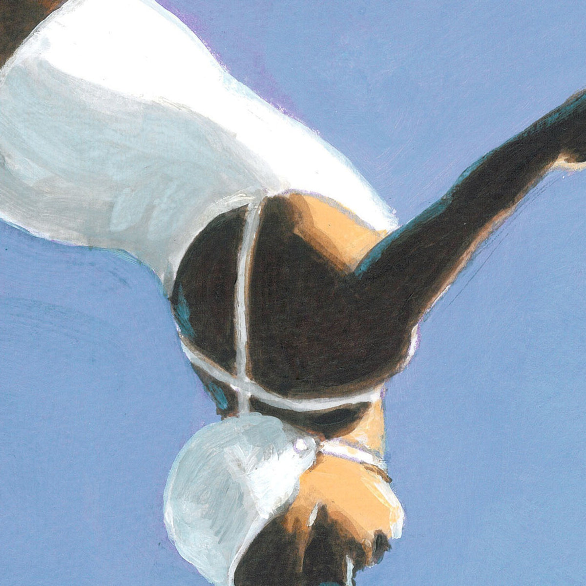 Diver in White