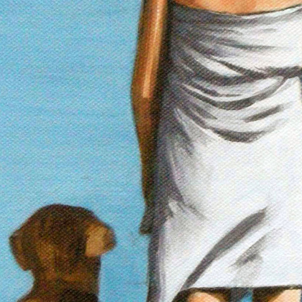 Woman With Dog