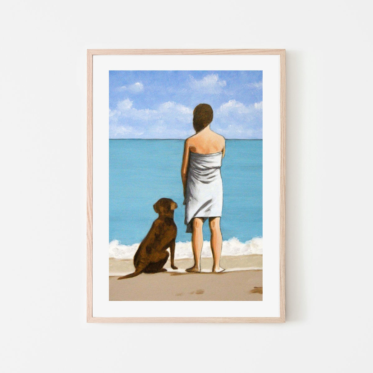 Woman With Dog