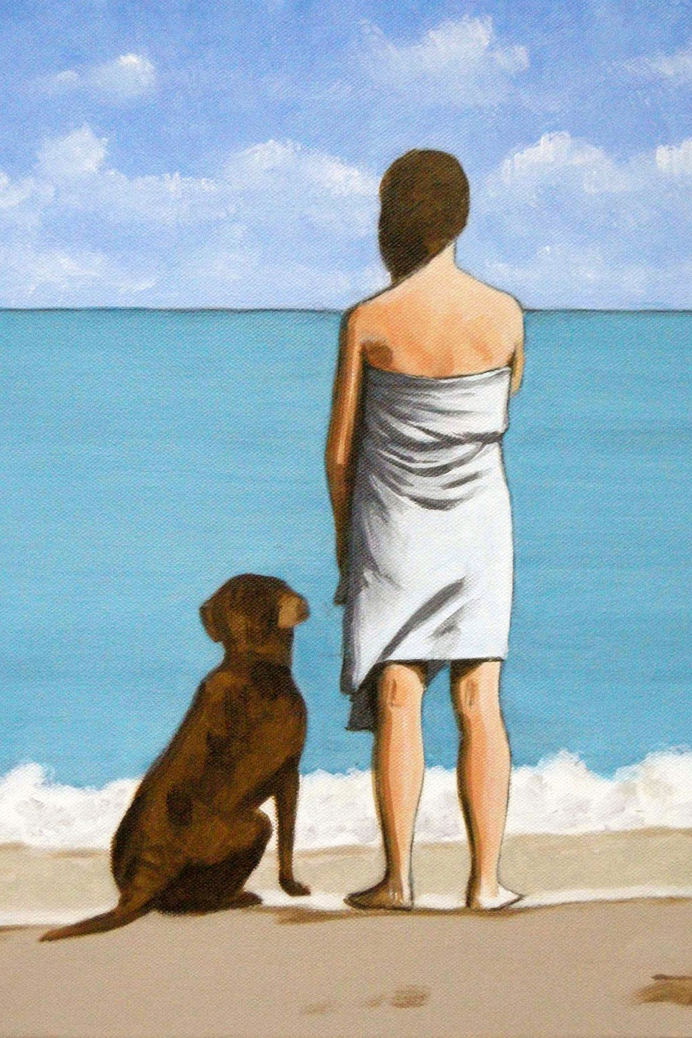 Woman With Dog