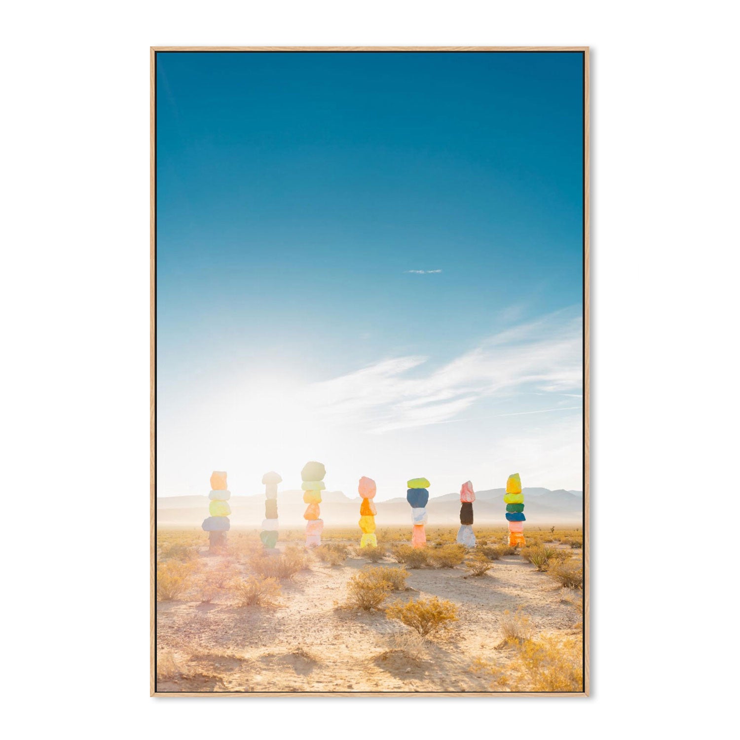 Seven Magic Mountains Sunrise