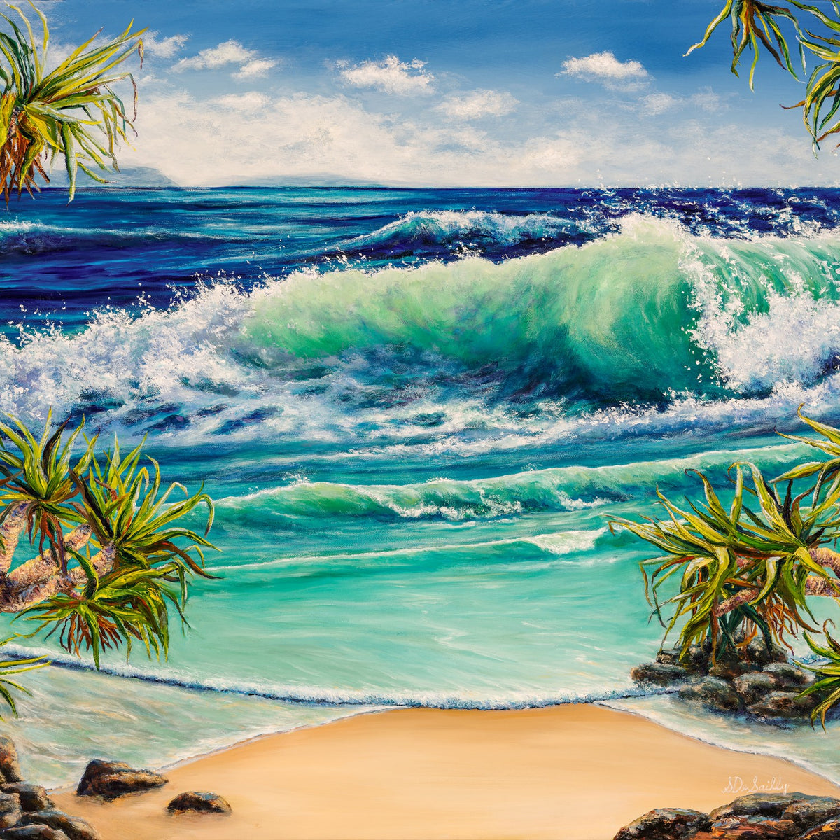Beyond The Pandanus Palms