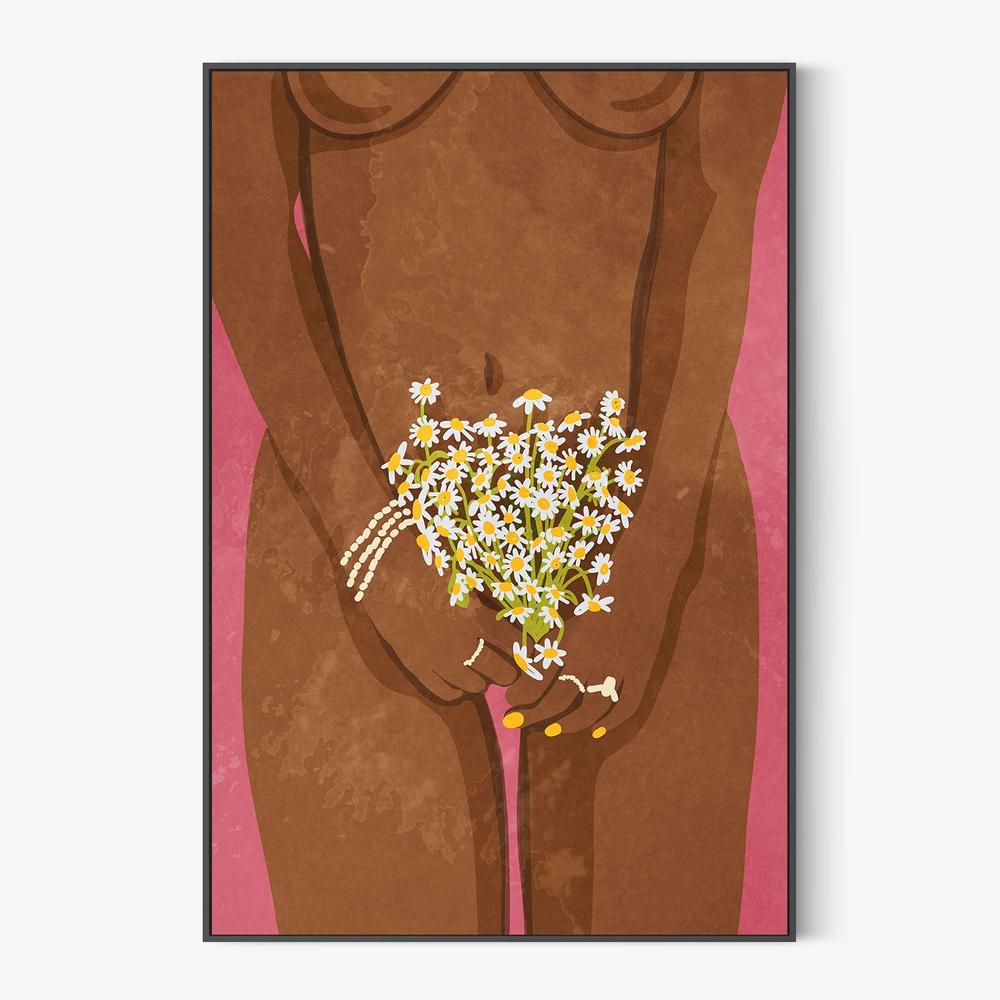 Wearing-Flowers-by-Raissa Oltmanns-wall-art-print-canvas-poster-framed-Gioia