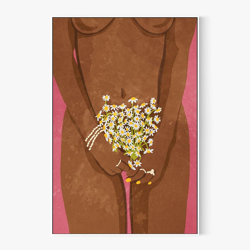 Wearing-Flowers-by-Raissa Oltmanns-wall-art-print-canvas-poster-framed-Gioia
