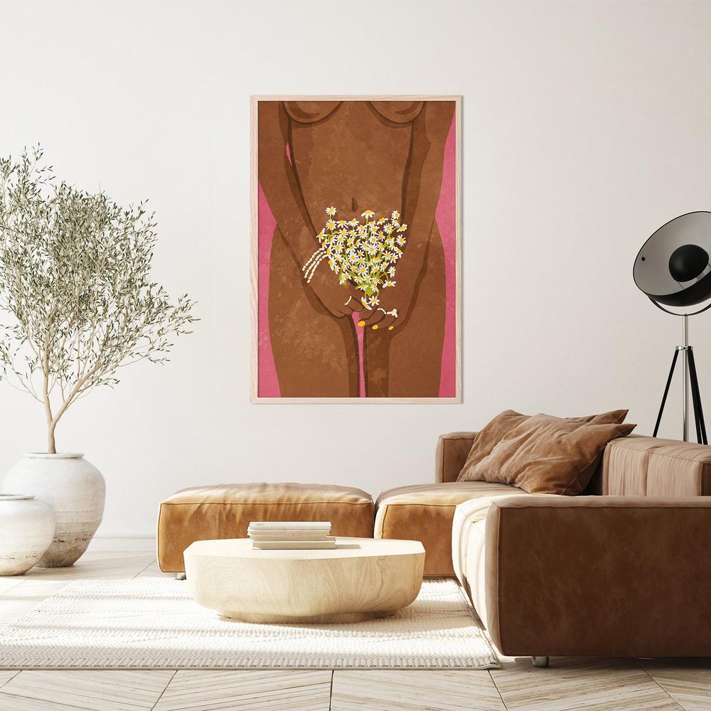Wearing-Flowers-by-Raissa Oltmanns-wall-art-print-canvas-poster-framed-Gioia
