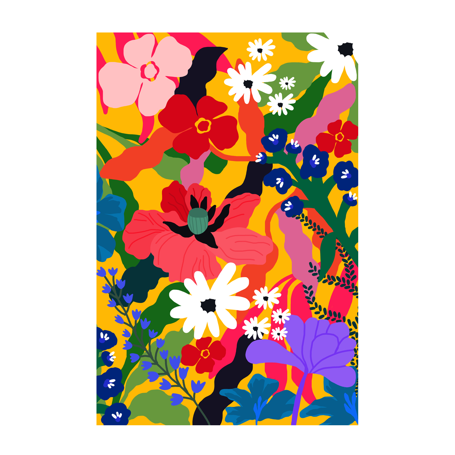 Flourish in Colour , By Rafaela Mascaro