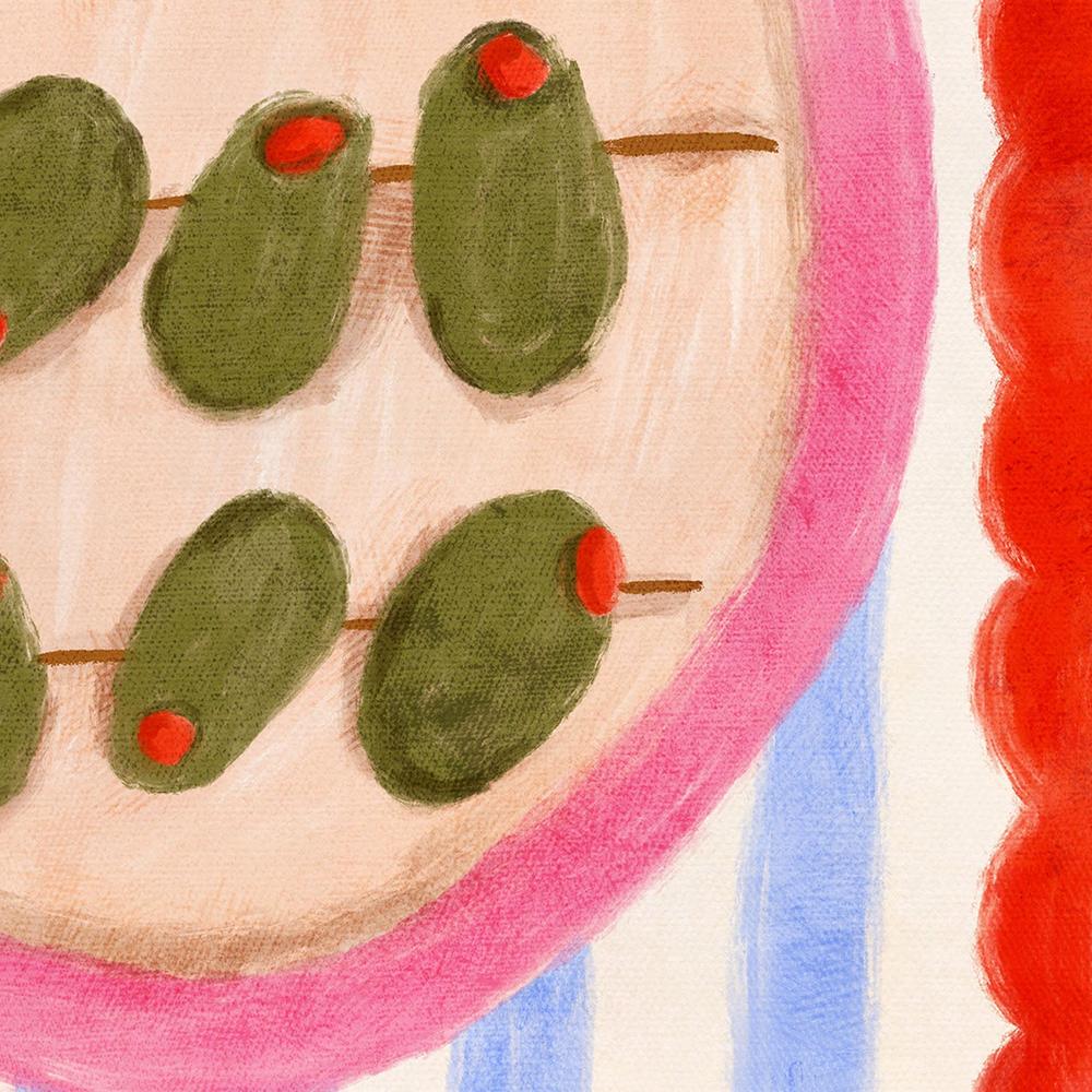 A Plate Of Olives, Style B-by-Lia Nell-wall-art-print-canvas-poster-framed-Gioia