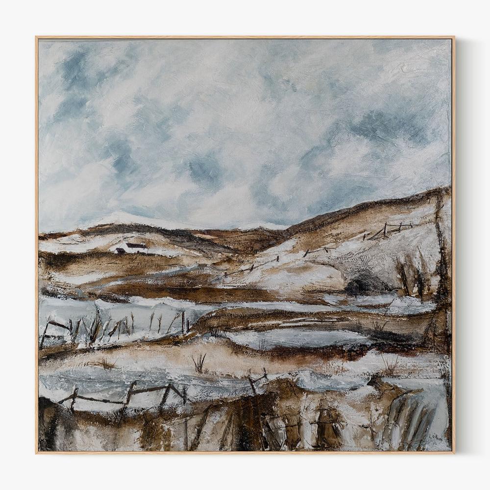 A rugged moorland-by-Louise O'Hara-wall-art-print-canvas-poster-framed-Gioia