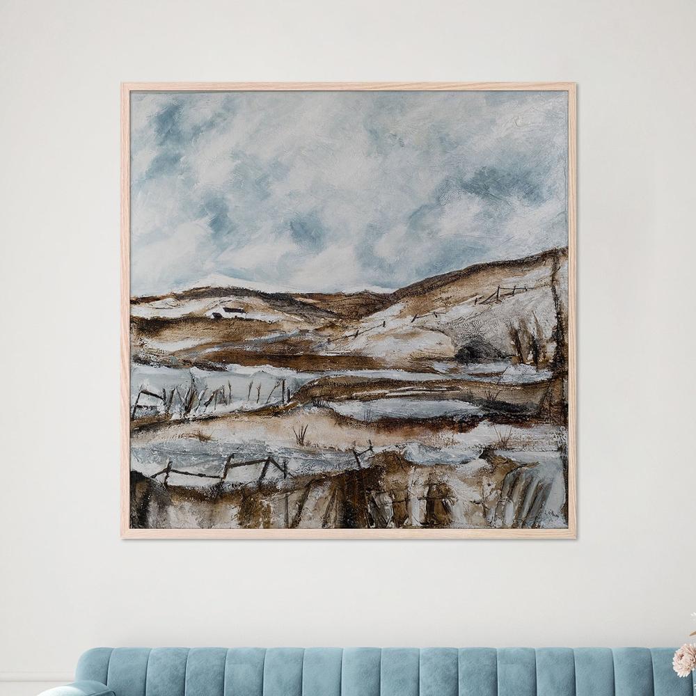 A rugged moorland-by-Louise O'Hara-wall-art-print-canvas-poster-framed-Gioia