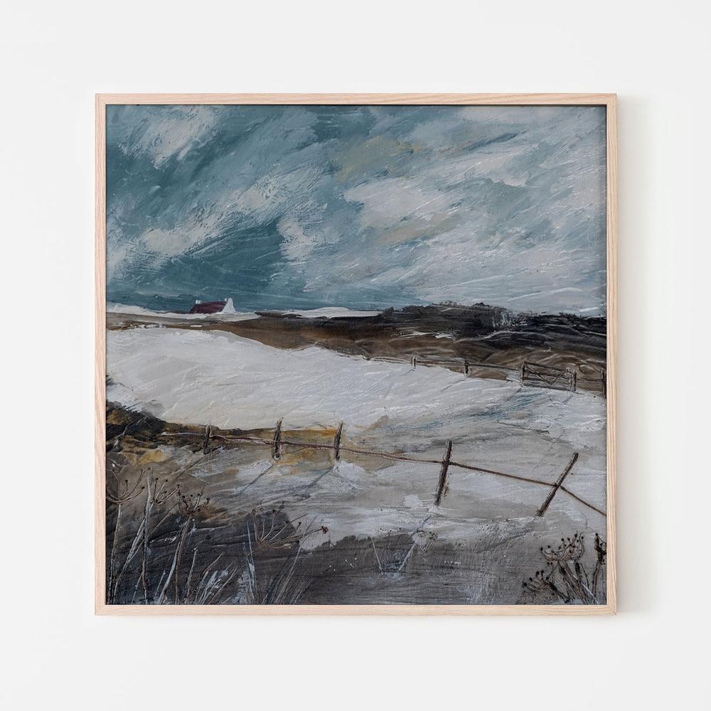 A tranquil moment on the fell-by-Louise O'Hara-wall-art-print-canvas-poster-framed-Gioia