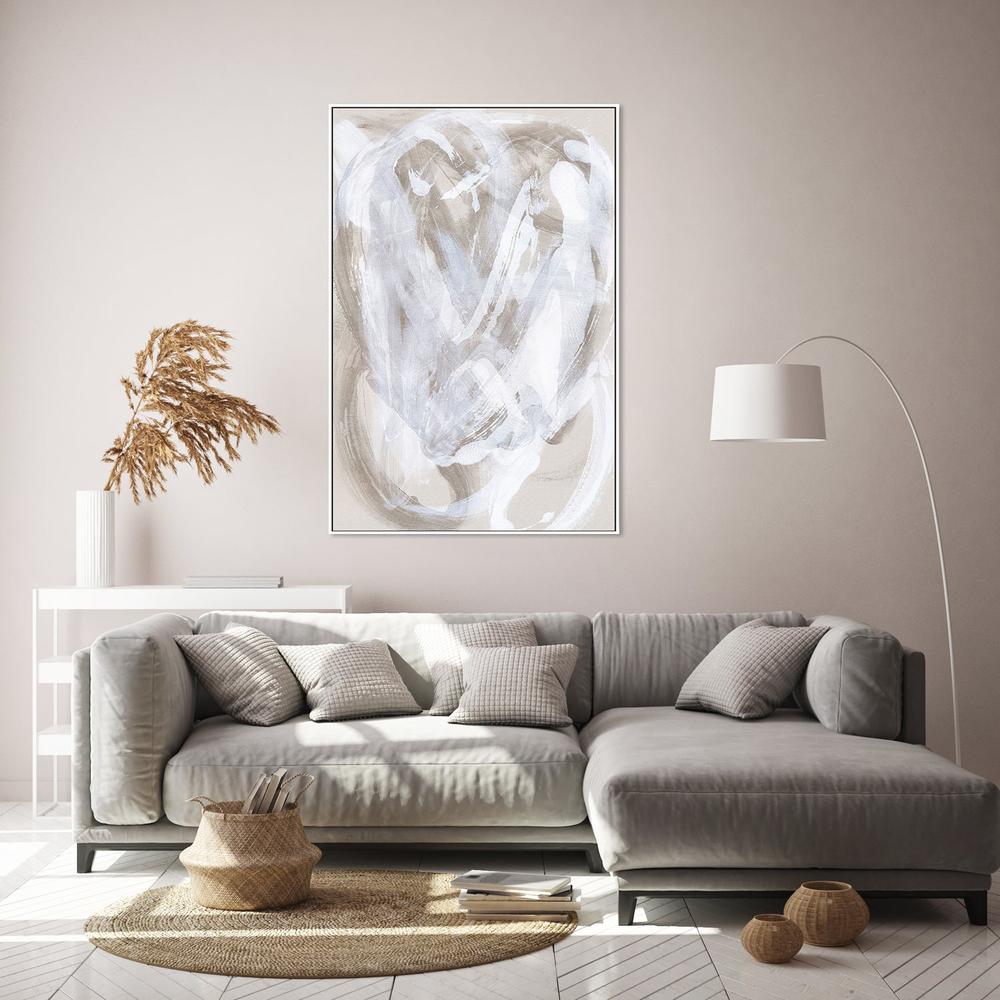 Abstract Brush Strokes 146-by-Mareike Bohmer-wall-art-print-canvas-poster-framed-Gioia