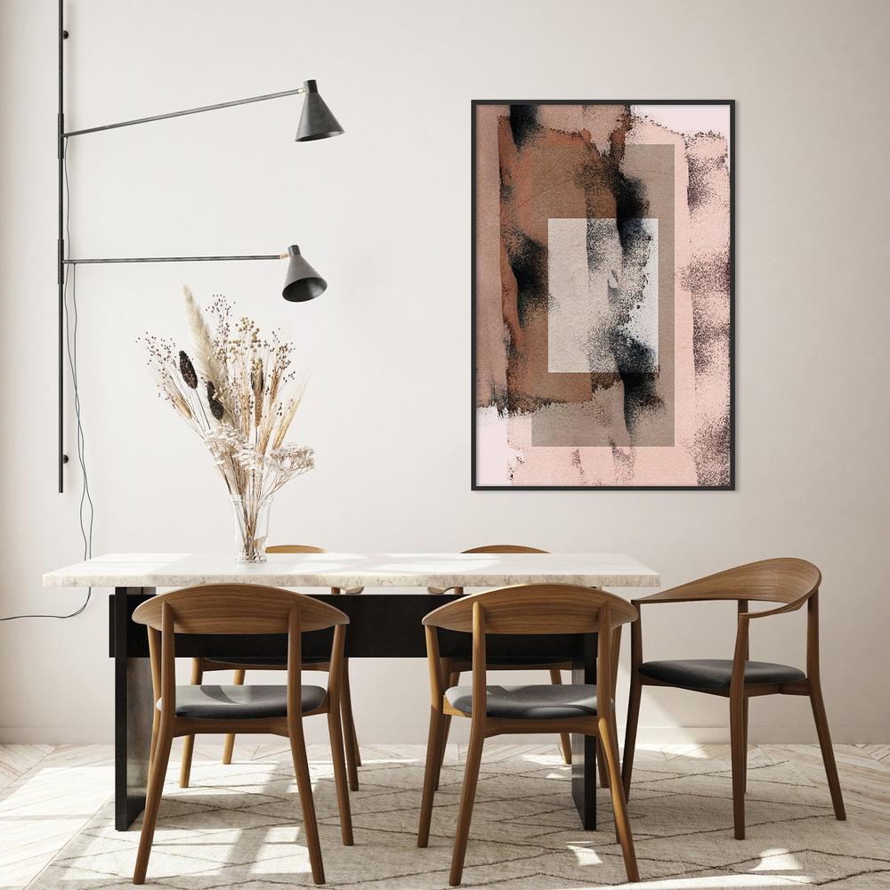 Abstract Brush Strokes 17y-by-Mareike Bohmer-wall-art-print-canvas-poster-framed-Gioia