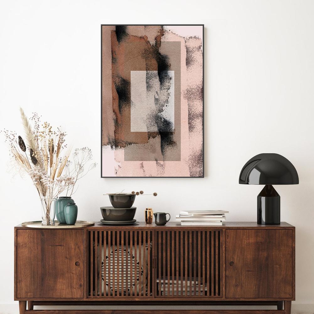 Abstract Brush Strokes 17y-by-Mareike Bohmer-wall-art-print-canvas-poster-framed-Gioia
