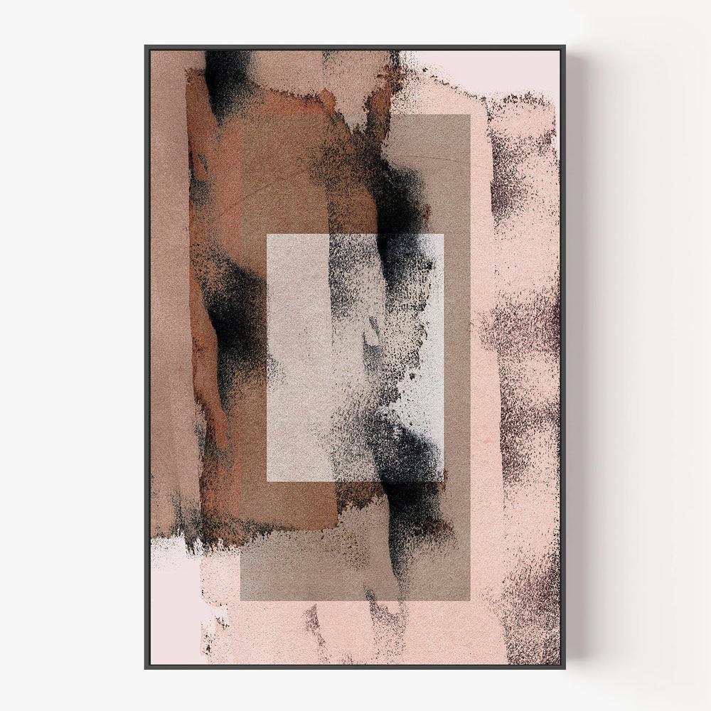 Abstract Brush Strokes 17y-by-Mareike Bohmer-wall-art-print-canvas-poster-framed-Gioia
