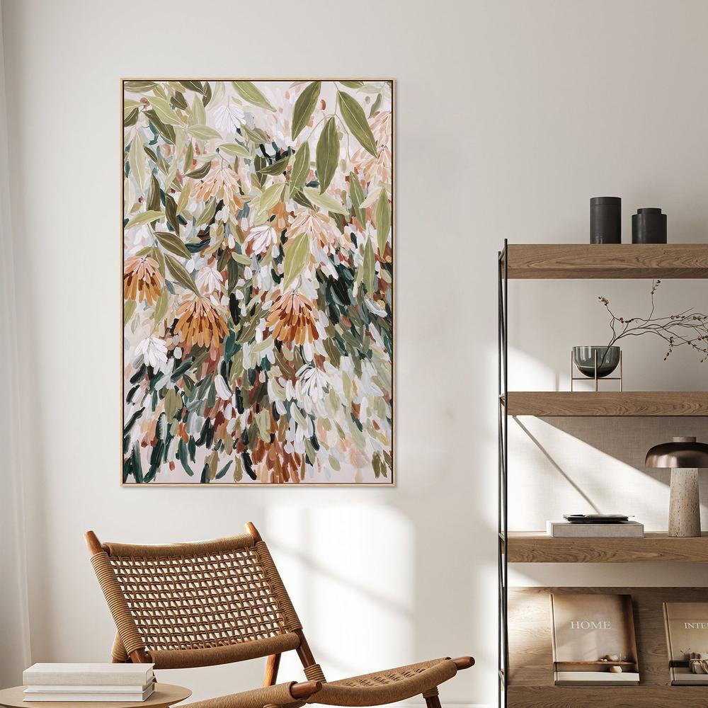 Abstract Floral Garden, Style A-by-Edie-wall-art-print-canvas-poster-framed-Gioia
