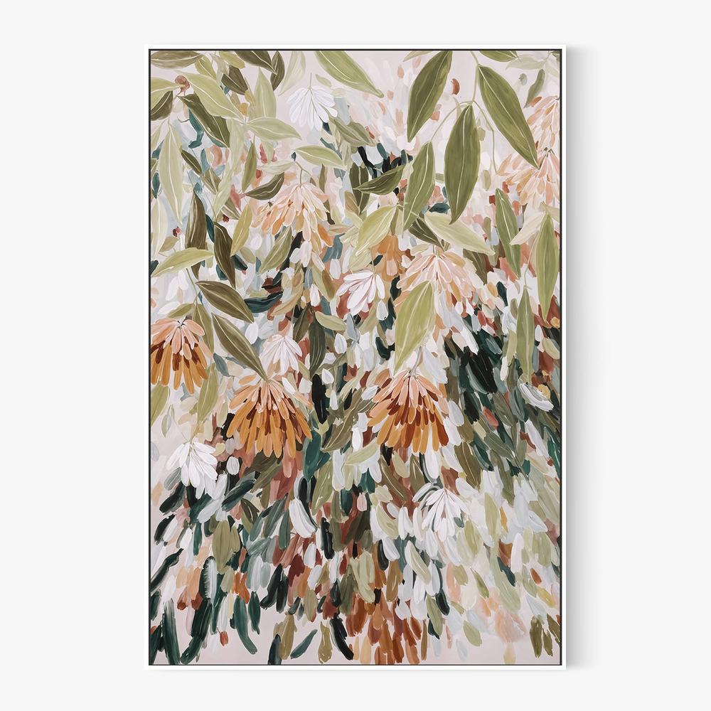 Abstract Floral Garden, Style A-by-Edie-wall-art-print-canvas-poster-framed-Gioia