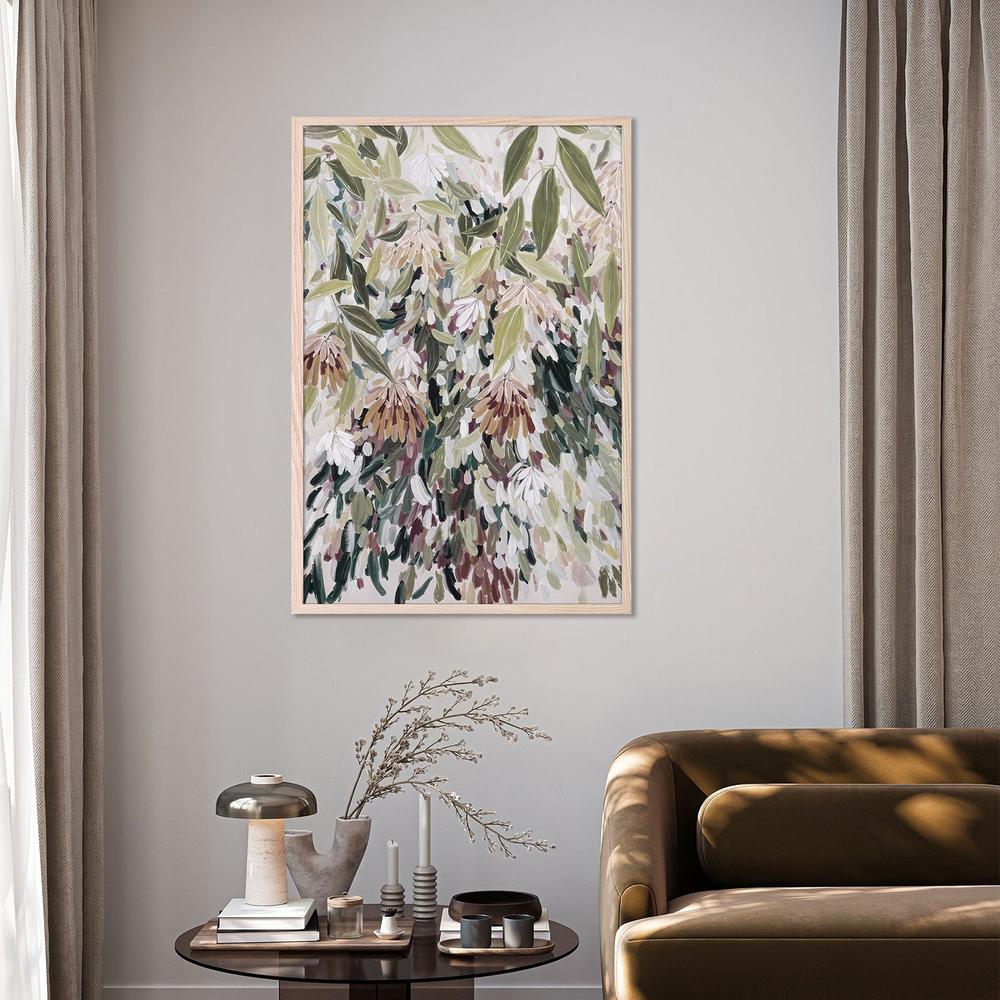 Abstract Floral Garden, Style B-by-Edie-wall-art-print-canvas-poster-framed-Gioia