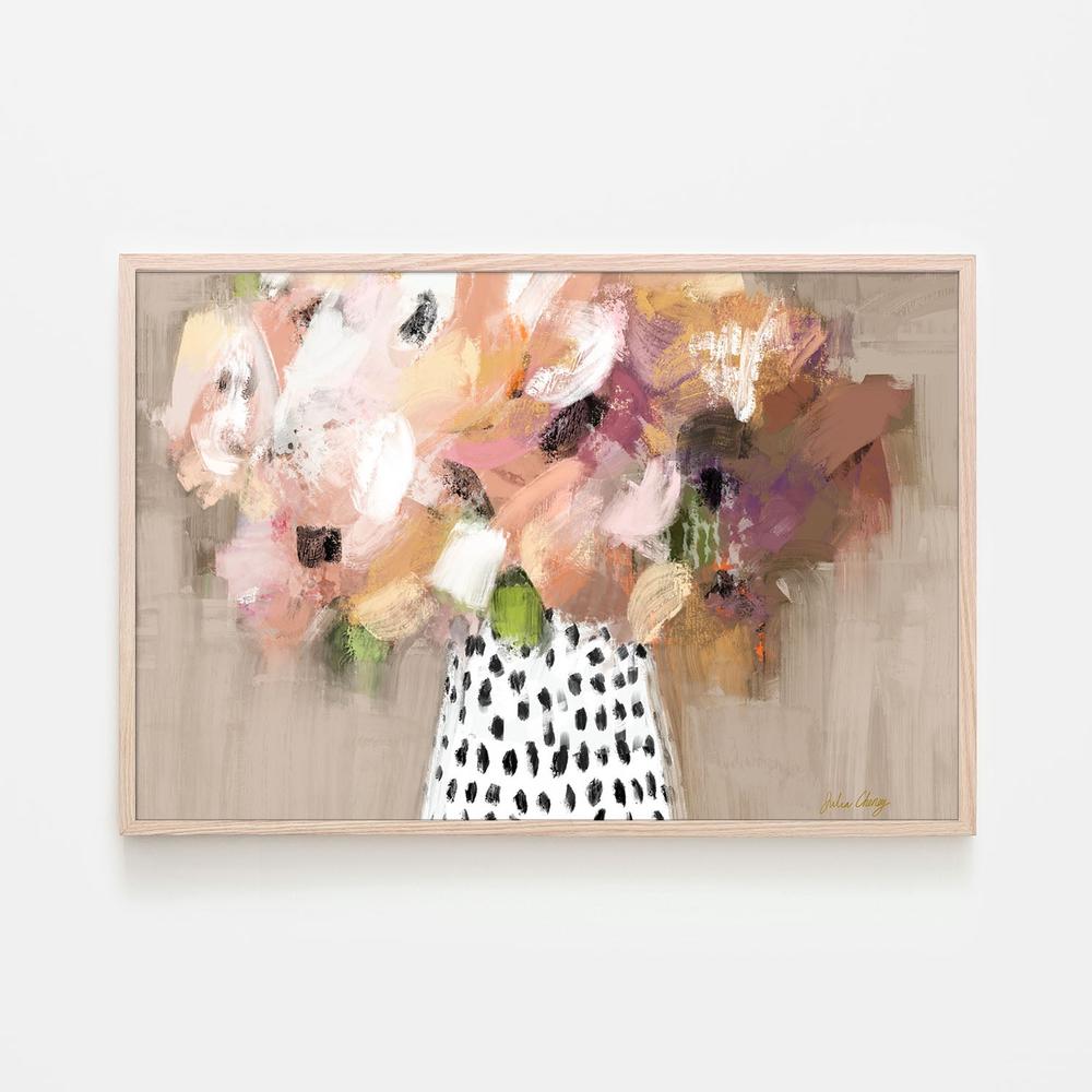 wall-art-print-canvas-poster-framed-Abstract Flower Bouquet-6