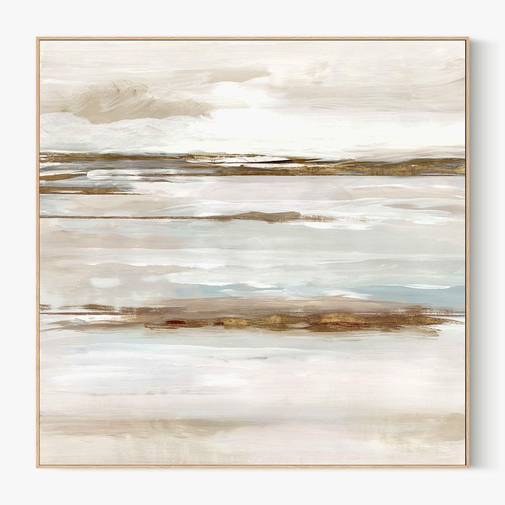 Abstract Tides of the Coast, Style A-by-Lera-wall-art-print-canvas-poster-framed-Gioia