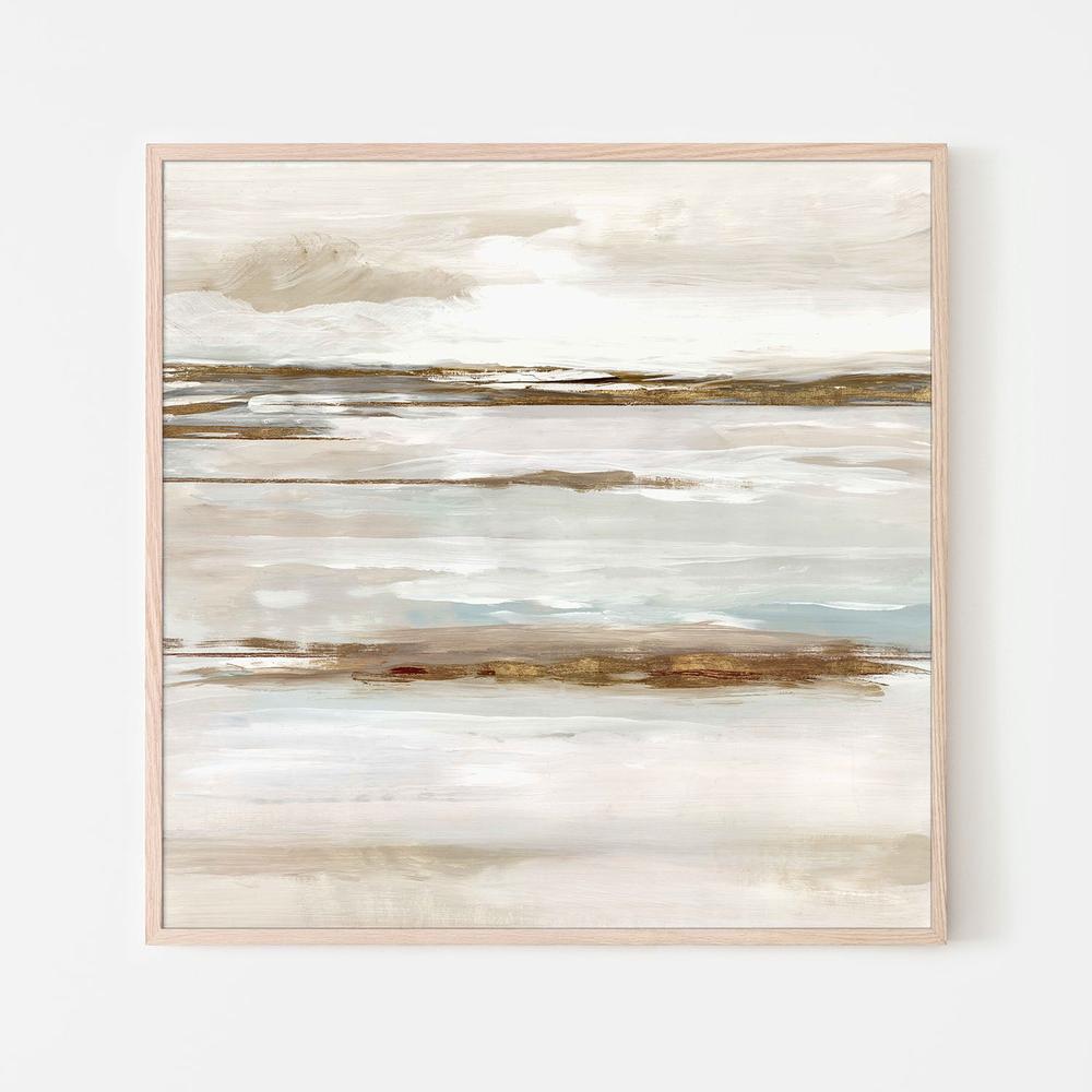 Abstract Tides of the Coast, Style A-by-Lera-wall-art-print-canvas-poster-framed-Gioia