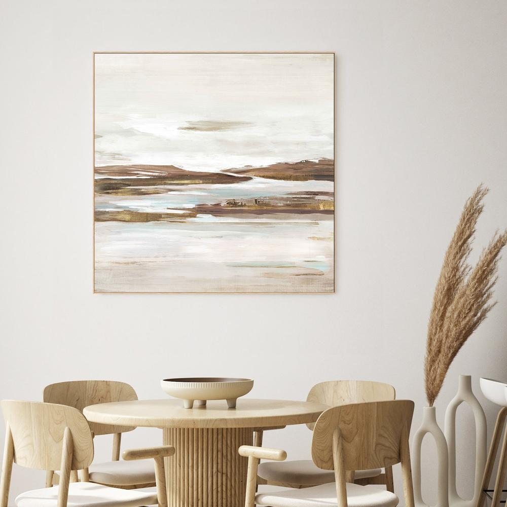 Abstract Tides of the Coast, Style B-by-Lera-wall-art-print-canvas-poster-framed-Gioia