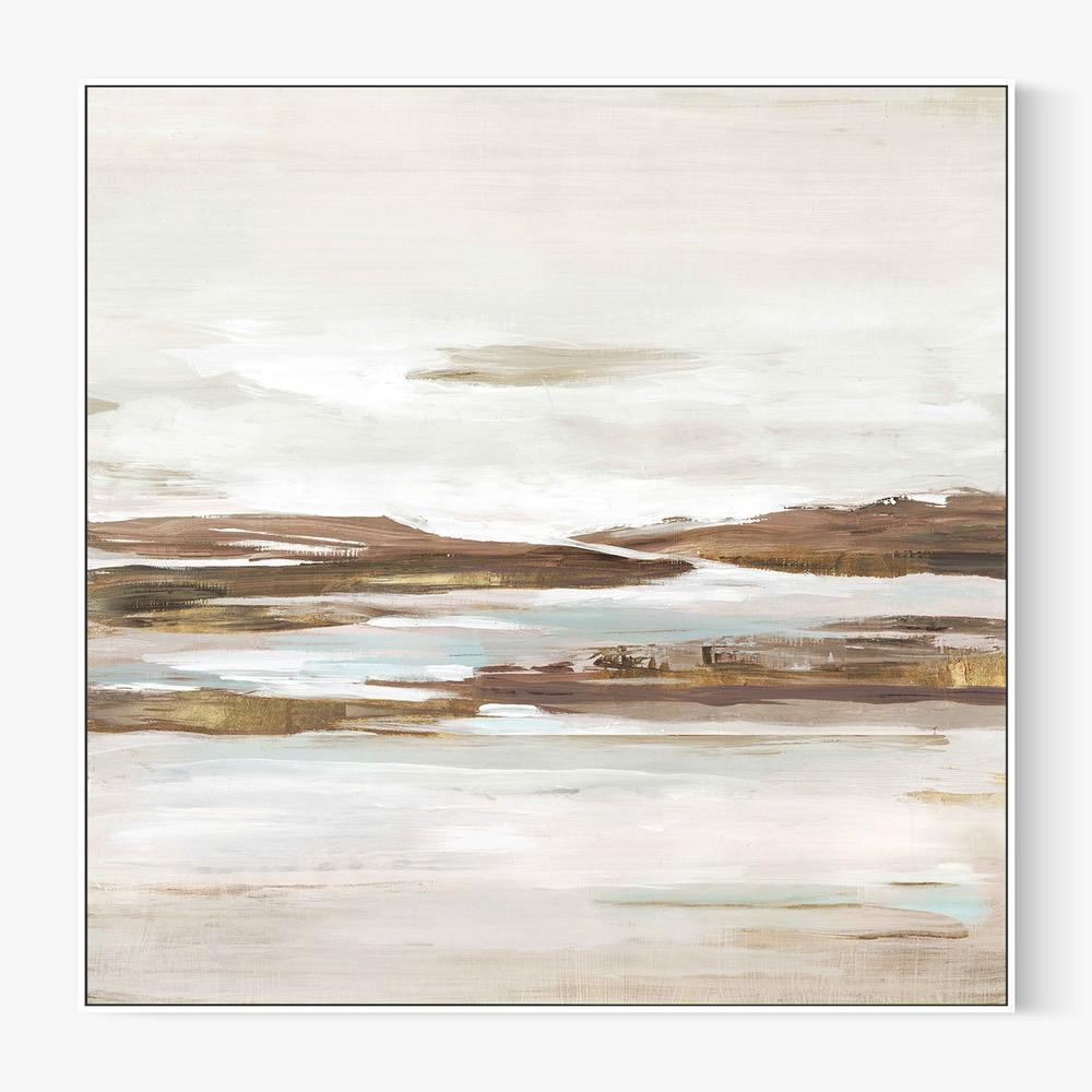 Abstract Tides of the Coast, Style B-by-Lera-wall-art-print-canvas-poster-framed-Gioia