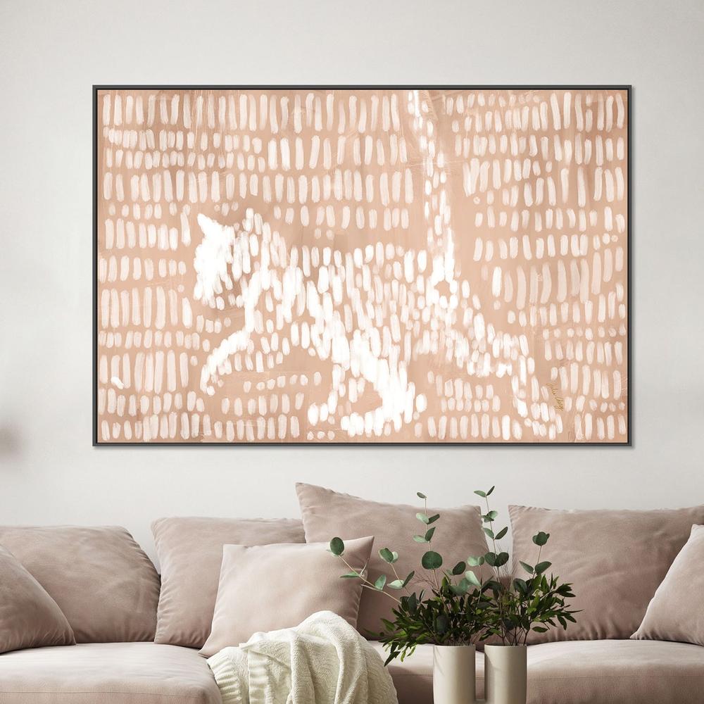 Abstract Wildcat Stride-by-Julia Cheney-wall-art-print-canvas-poster-framed-Gioia