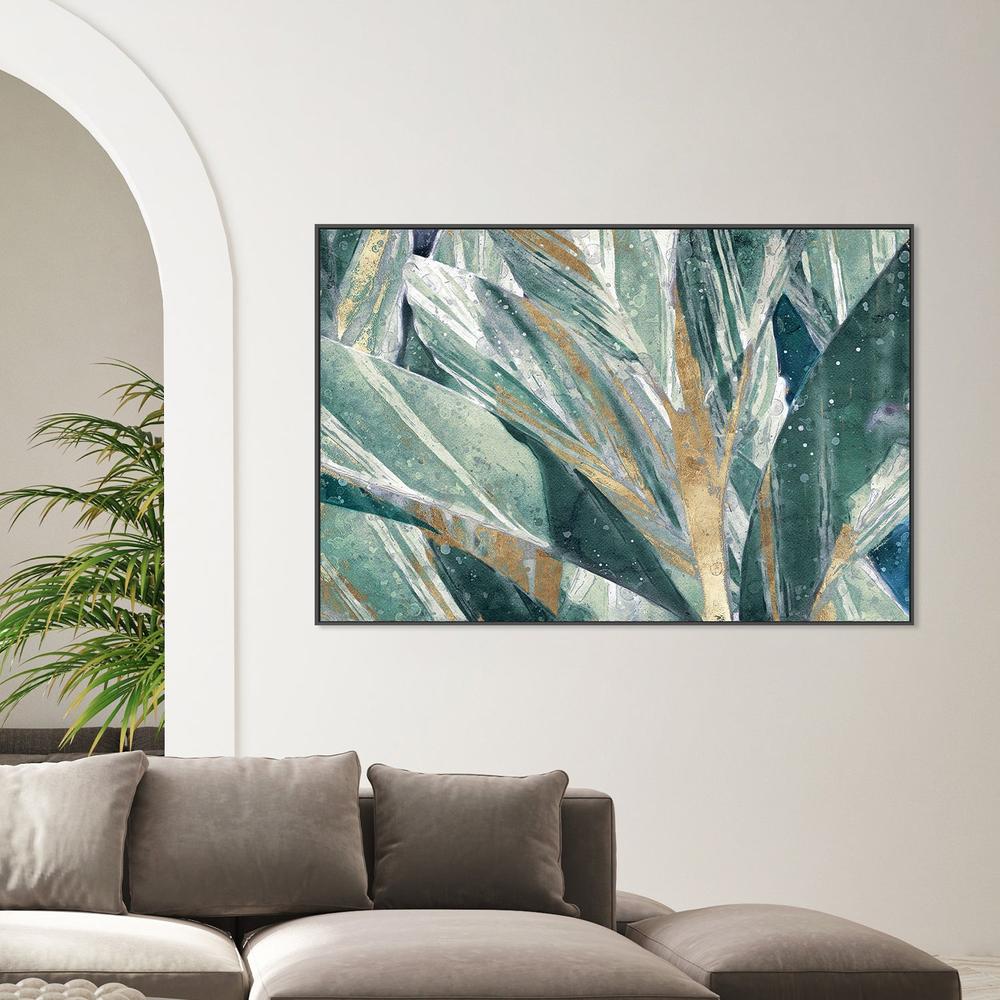 Abstraction of Leaves, Style A-by-Leda Robertson-wall-art-print-canvas-poster-framed-Gioia