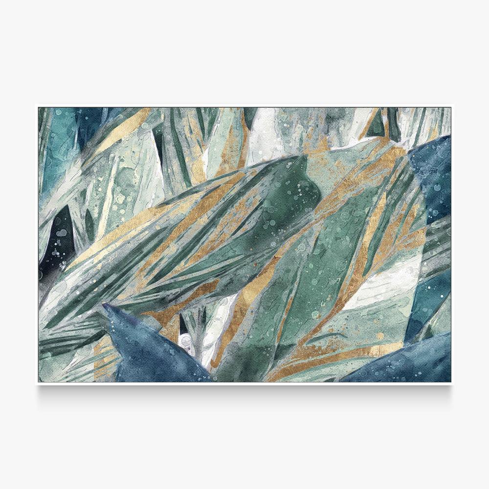 Abstraction of Leaves, Style B-by-Leda Robertson-wall-art-print-canvas-poster-framed-Gioia