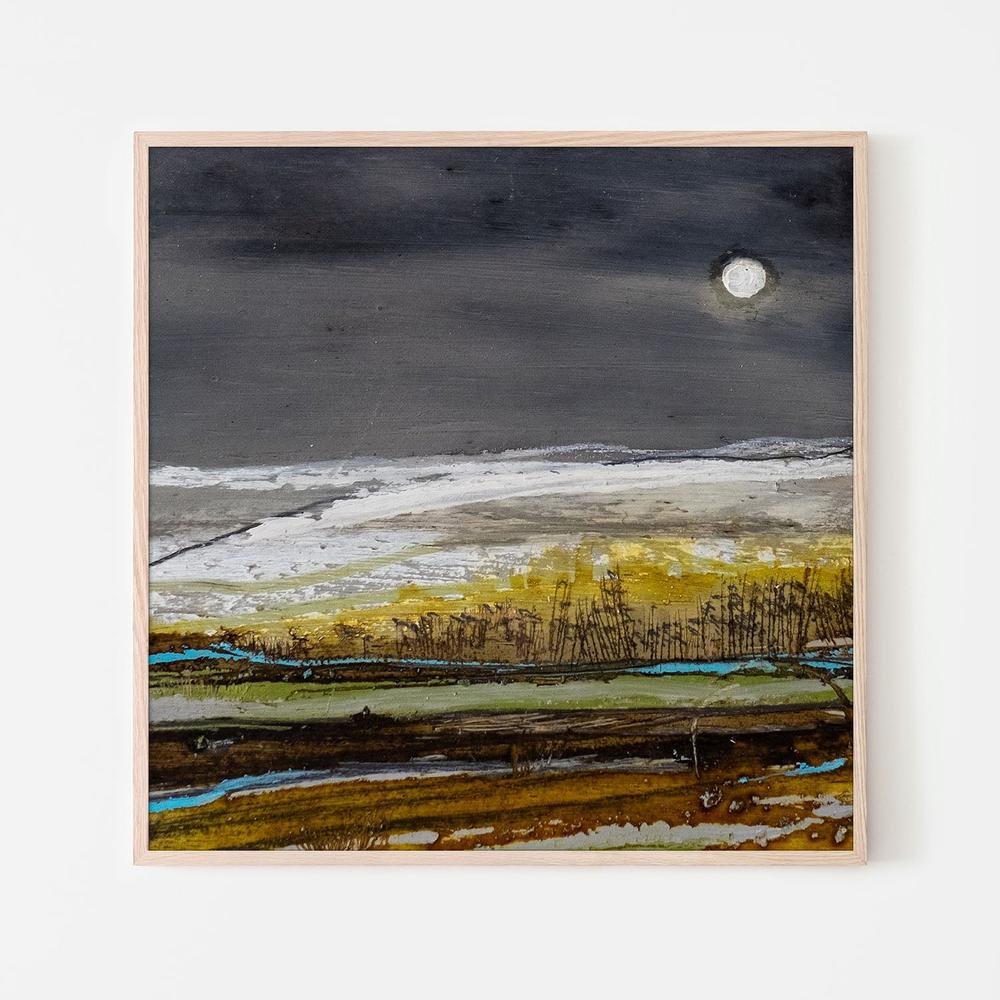 Across the plains-by-Louise O'Hara-wall-art-print-canvas-poster-framed-Gioia