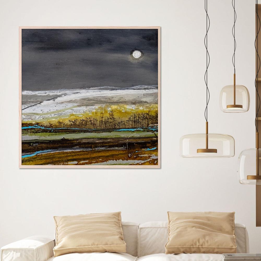 Across the plains-by-Louise O'Hara-wall-art-print-canvas-poster-framed-Gioia