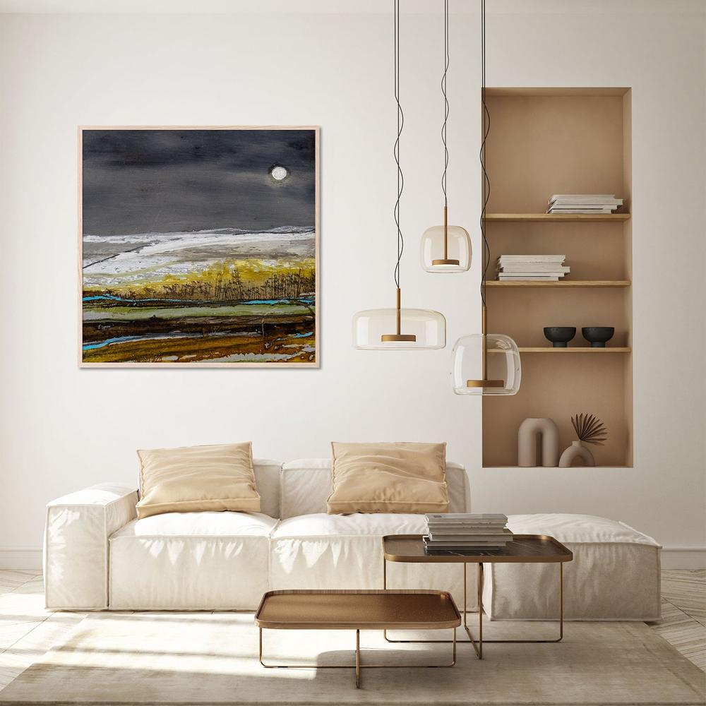 Across the plains-by-Louise O'Hara-wall-art-print-canvas-poster-framed-Gioia