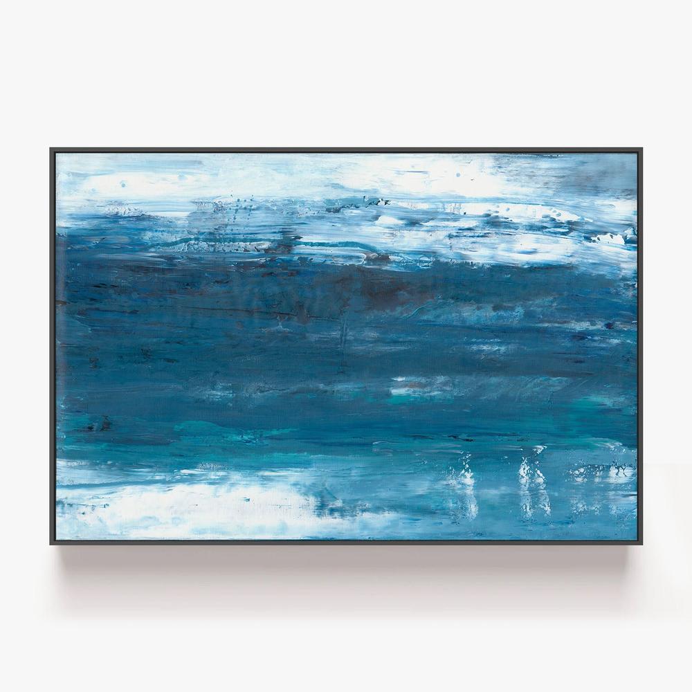 Aqua Shallows-by-Kathleen Rhee-wall-art-print-canvas-poster-framed-Gioia