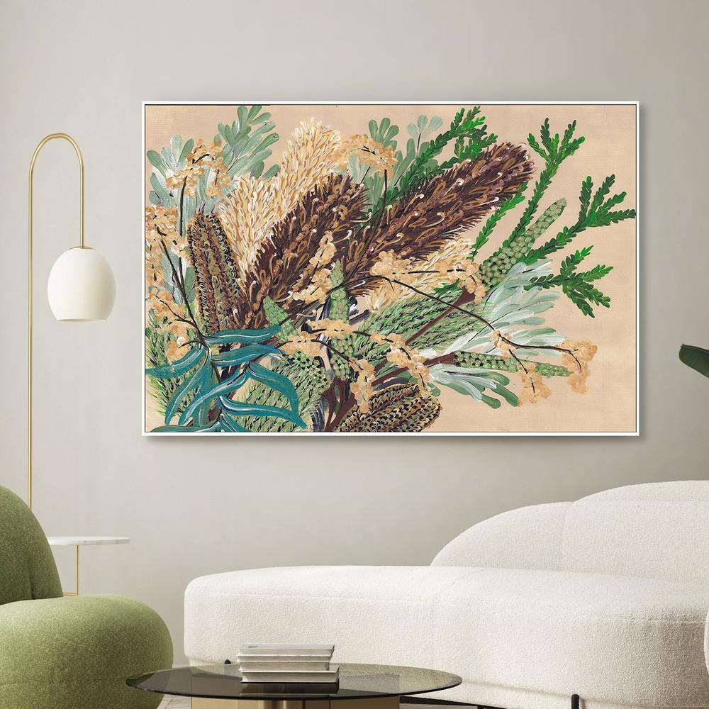 Australia Native Bunch, Style B-by-Lisa Schmidt-wall-art-print-canvas-poster-framed-Gioia