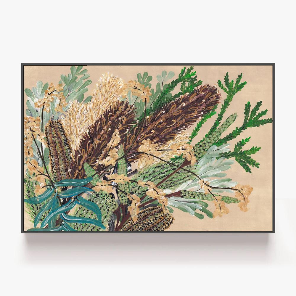 Australia Native Bunch, Style B-by-Lisa Schmidt-wall-art-print-canvas-poster-framed-Gioia