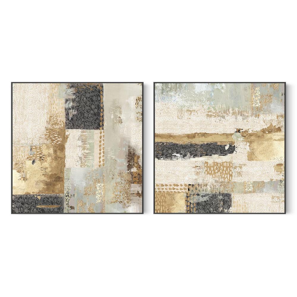 Bare, Style A & B, Set Of 2-by-Tom Reeves-wall-art-print-canvas-poster-framed-Gioia
