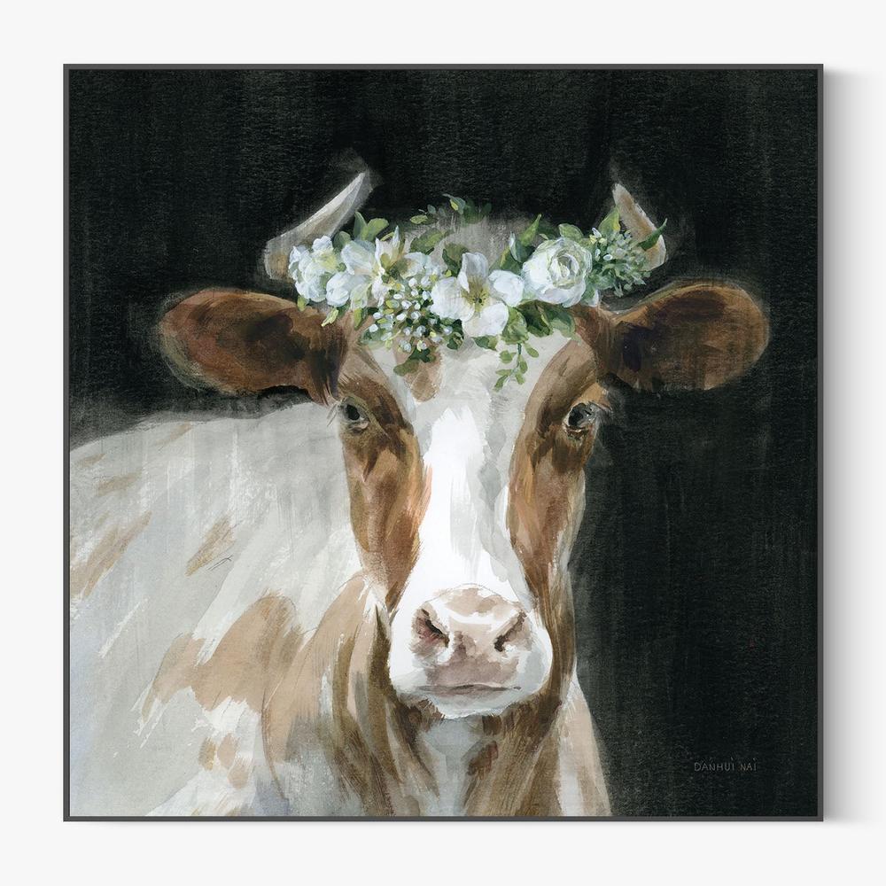 Barnyard Whimsy, Style A-by-Danhui Nai-wall-art-print-canvas-poster-framed-Gioia