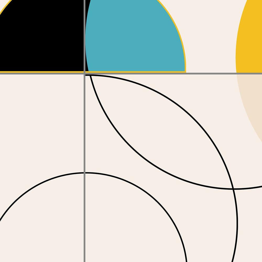 Bauhaus Geometric Shapes-by-CATS AND DOTZ-wall-art-print-canvas-poster-framed-Gioia