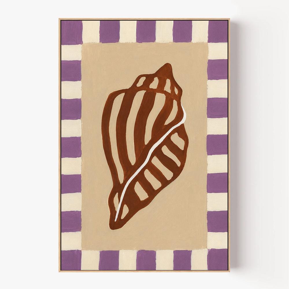 Beach Shell-by-Lady Hana-wall-art-print-canvas-poster-framed-Gioia