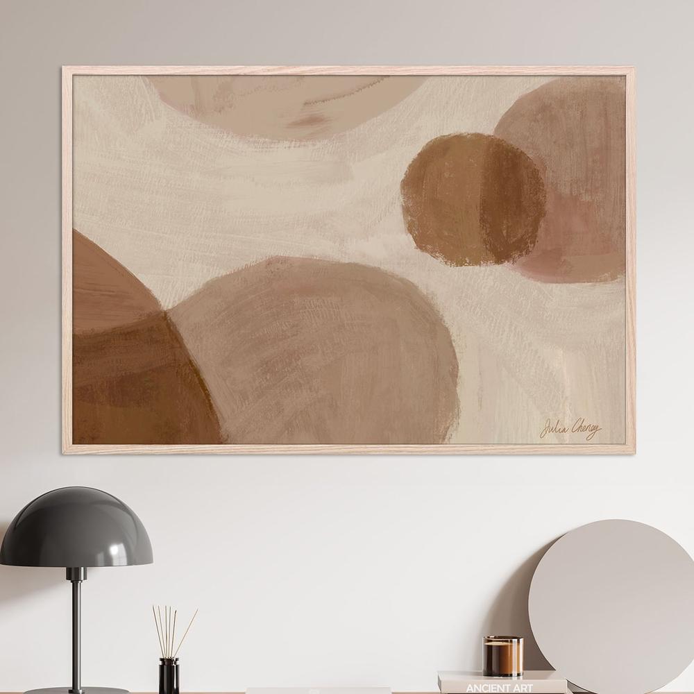 Beige and Taupe-by-Julia Cheney-wall-art-print-canvas-poster-framed-Gioia
