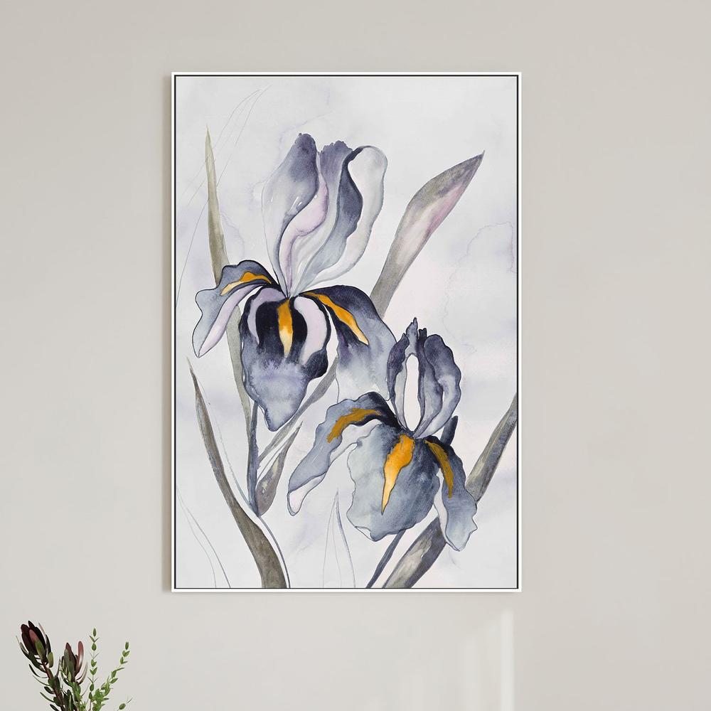 Black Iris-by-Jacob Q-wall-art-print-canvas-poster-framed-Gioia
