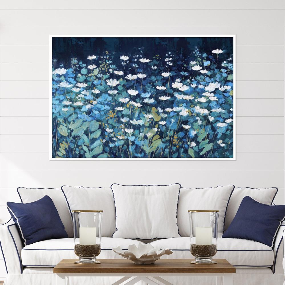 Blue Floral Field, Style A-by-Gioia Template-wall-art-print-canvas-poster-framed-Gioia