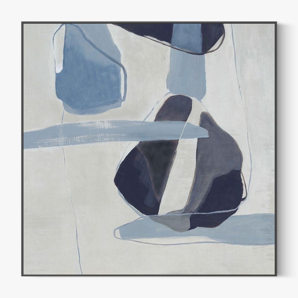 Blue Interaction Pass, Style B-by-Jacob Q-wall-art-print-canvas-poster-framed-Gioia