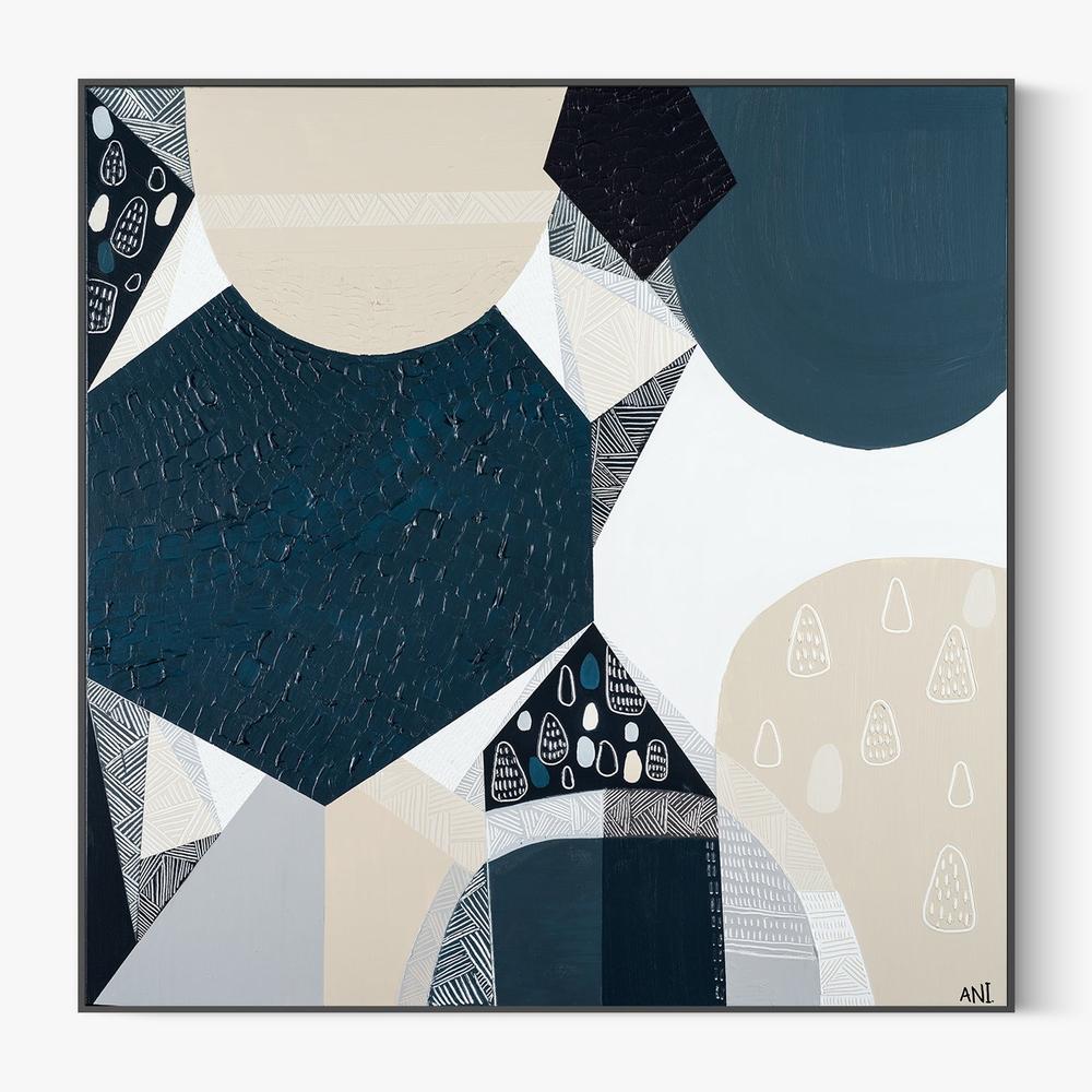 Blue Stone Baslat, Style B-by-Ani Ipradjian-wall-art-print-canvas-poster-framed-Gioia