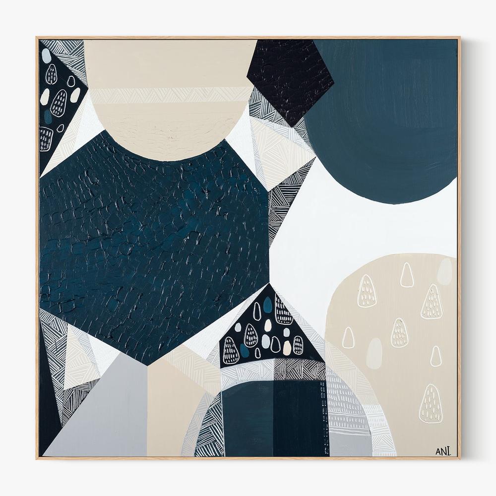 Blue Stone Baslat, Style B-by-Ani Ipradjian-wall-art-print-canvas-poster-framed-Gioia